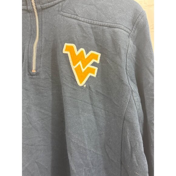 West Virginia League Collegiate Outfitters Sweatshirt Womens Size XL Blue - Picture 3 of 9